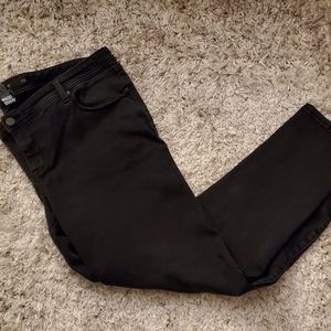 Torrid black straight leg jeans